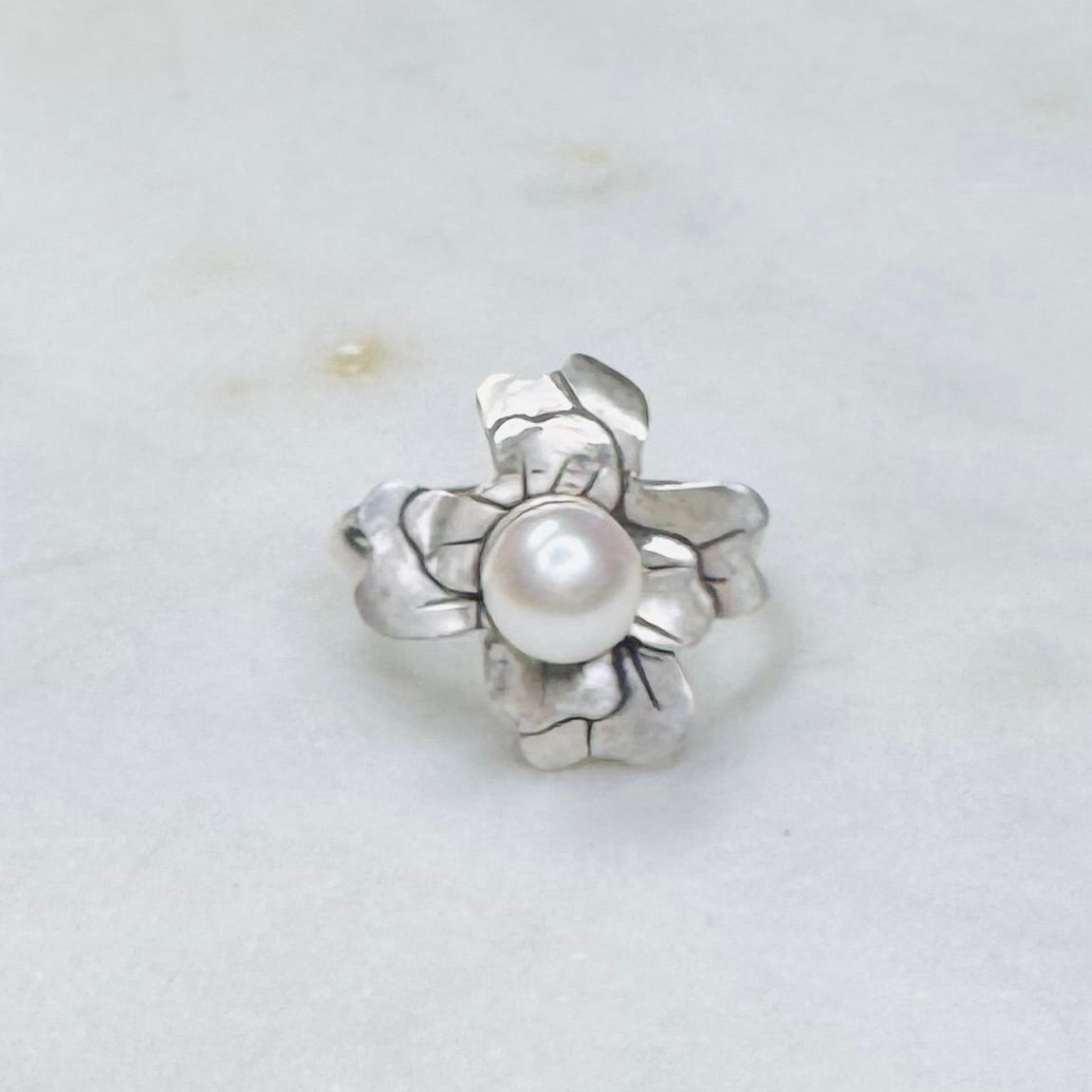 Flora Pearl Ring