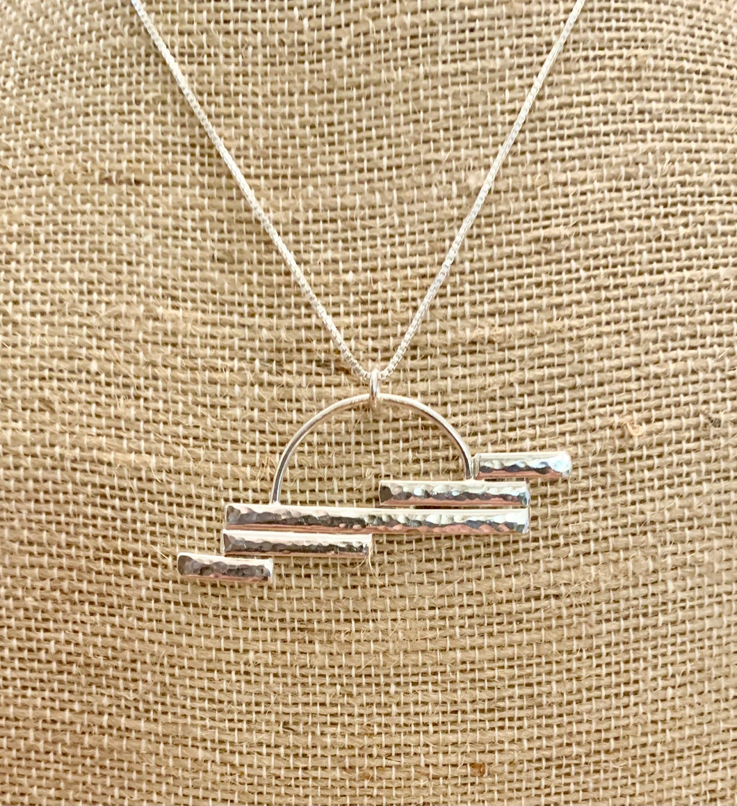 Horizontal Bowie Necklace