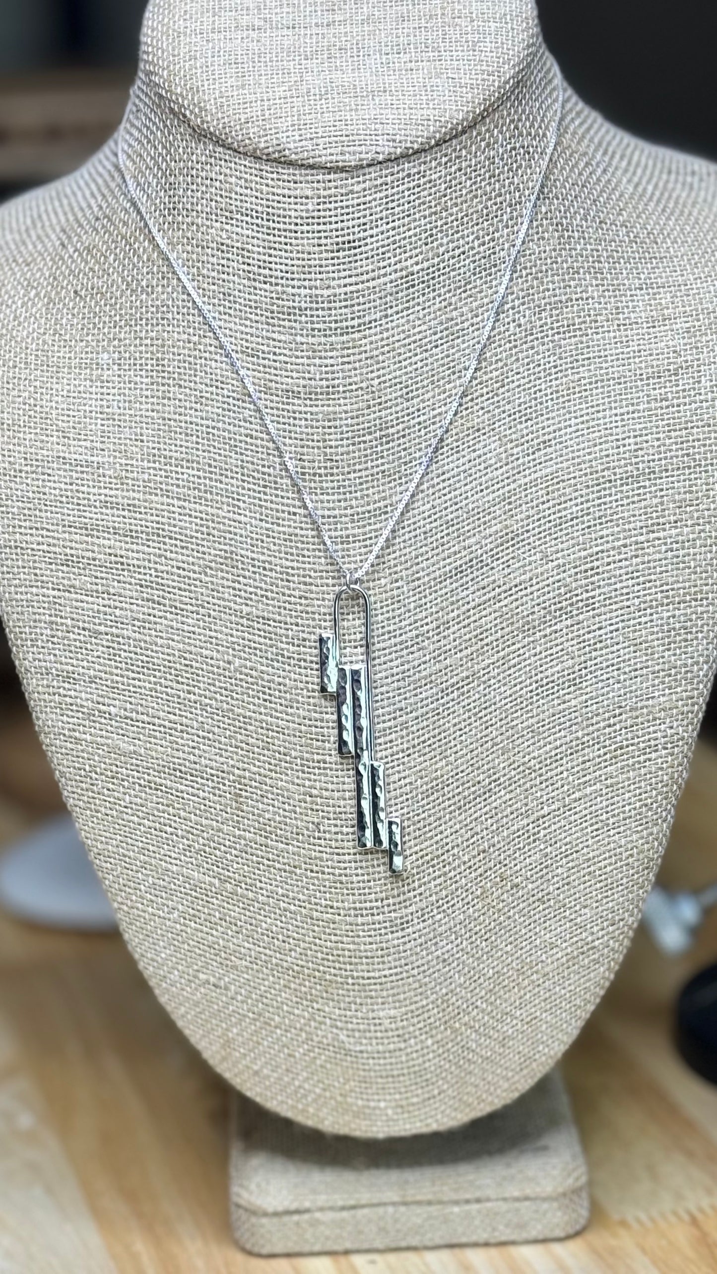 Vertical Bowie Necklace